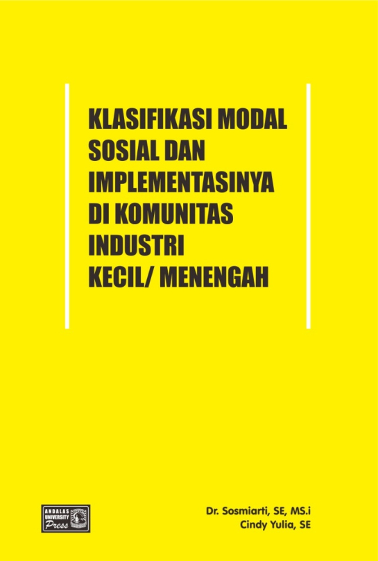 Klasifikasi Modal Sosial dan Implementasinya di Komunitas Industri Kecil/Menengah