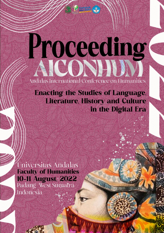 Proceeding Ainconhum Enacting The Studies of Language, Literature, History and Culture In The Digital Era