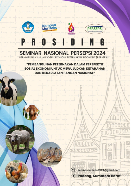 Seminar Nasional Perpsepsi “Pembangunan Peternakan Dalam Perspektif Sosial Ekonomi Untuk Mewujudkan Ketahanan dan Kedaulatan Pangan Nasional”