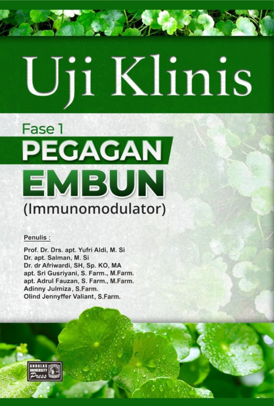 Uji Klinis Fase I Pegagan Embun (Immunomodulator)