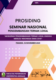 Prosiding Seminar Nasional Pengembangan Ternak Lokal &ldquo;Akselerasi Pengembangan Ternak Lokal Unggul Menuju Indonesia Emas 2045&rdquo;